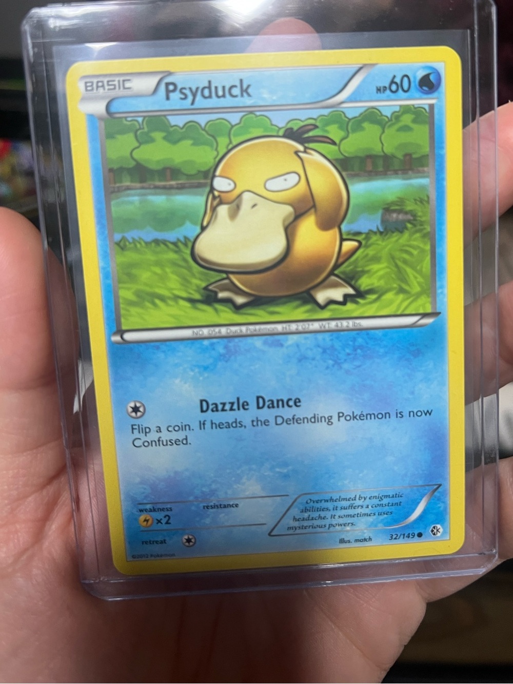 💧Psyduck Lightly Played. Pokemon TCG. Beautiful card